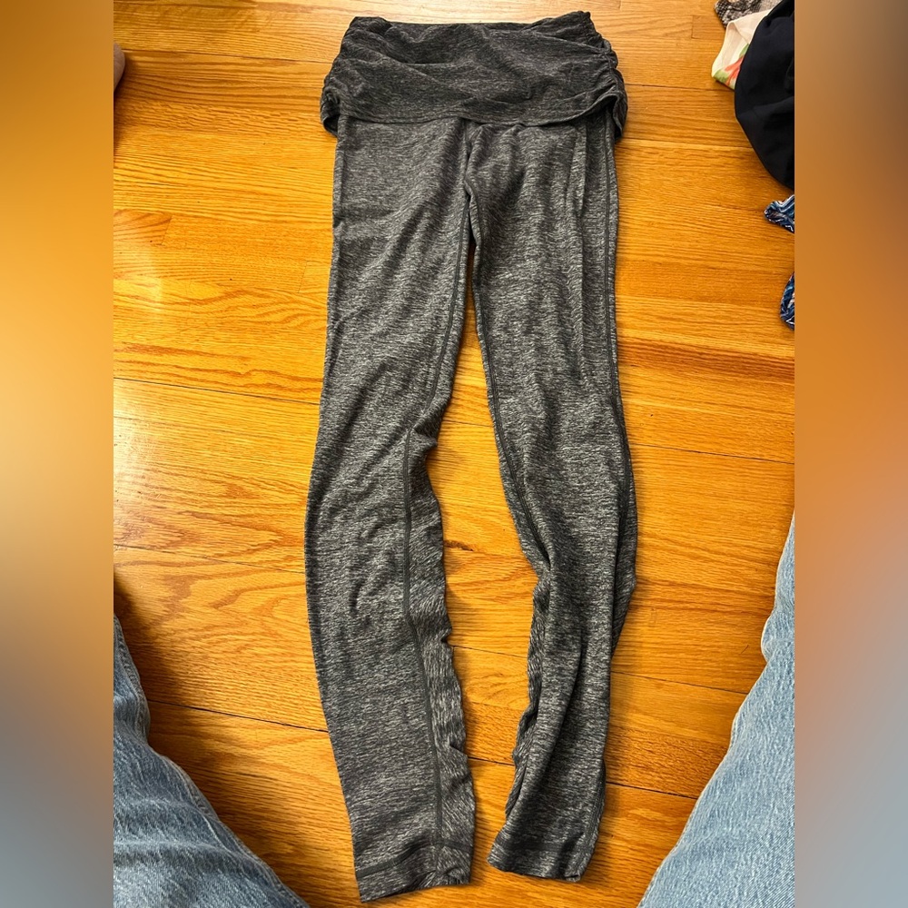 Lululemon Athletica Gray Leggings for Active Comfort